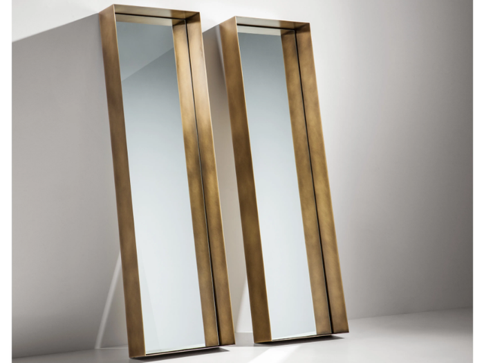 FRAME - Freestanding framed metal mirror _ DE CASTELLI